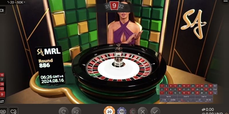 Giới thiệu thông tin sơ lược nhất về game Roulette 99OK